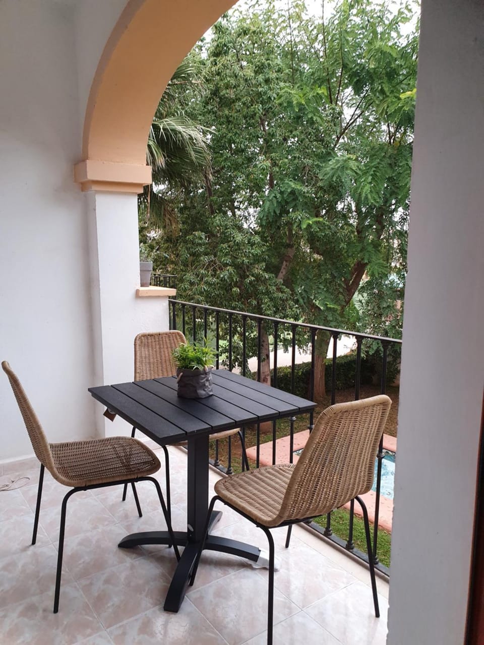Garden, View (from property/room), Balcony/Terrace, Seating area, Garden view