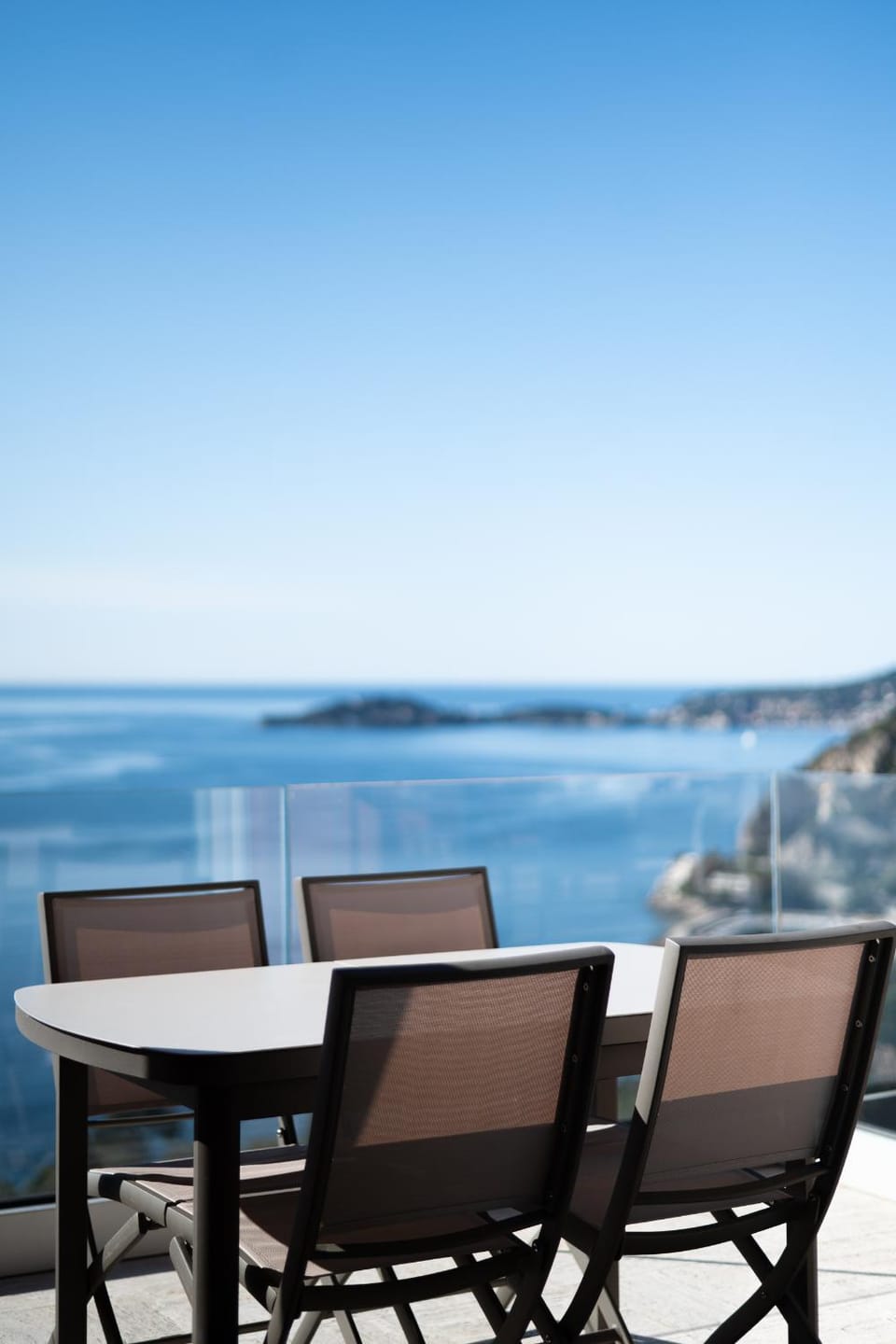 Natural landscape, Balcony/Terrace, Dining area, Sea view