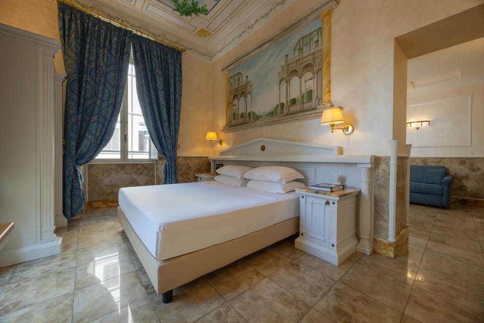 Bed, Living room, Photo of the whole room, Seating area, Bedroom