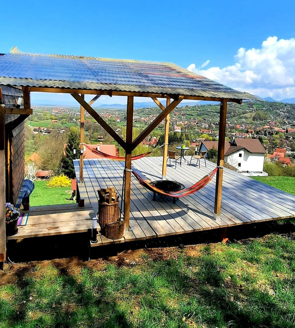 Tiny House Retreat Bran Chalet in Bran