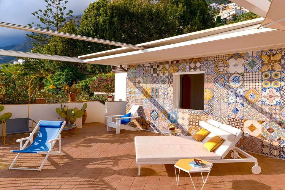 Celebrity Suite - Big Terrace on the Sea House in Praiano