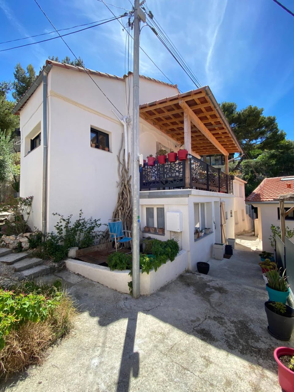 Property building, Spring, Garden, Garden view