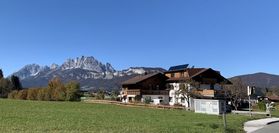 Property building, Natural landscape, Mountain view
