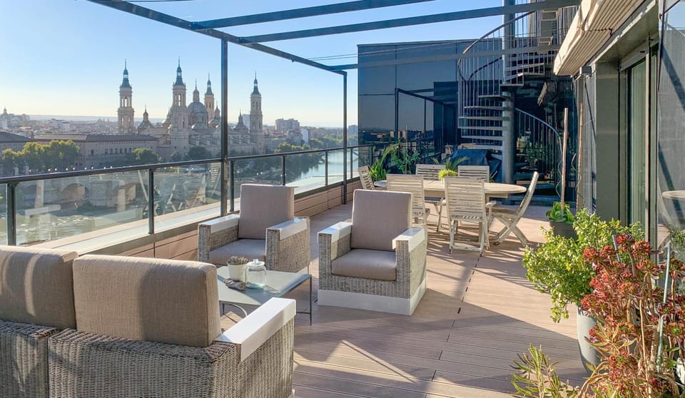 Patio, Balcony/Terrace, City view, Street view