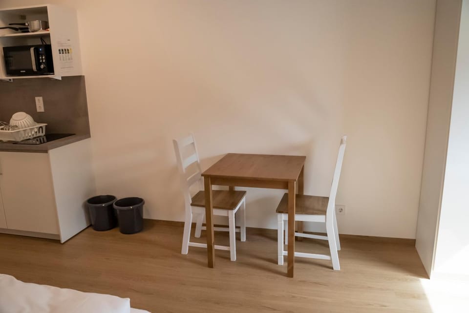 Photo of the whole room, Seating area, Dining area
