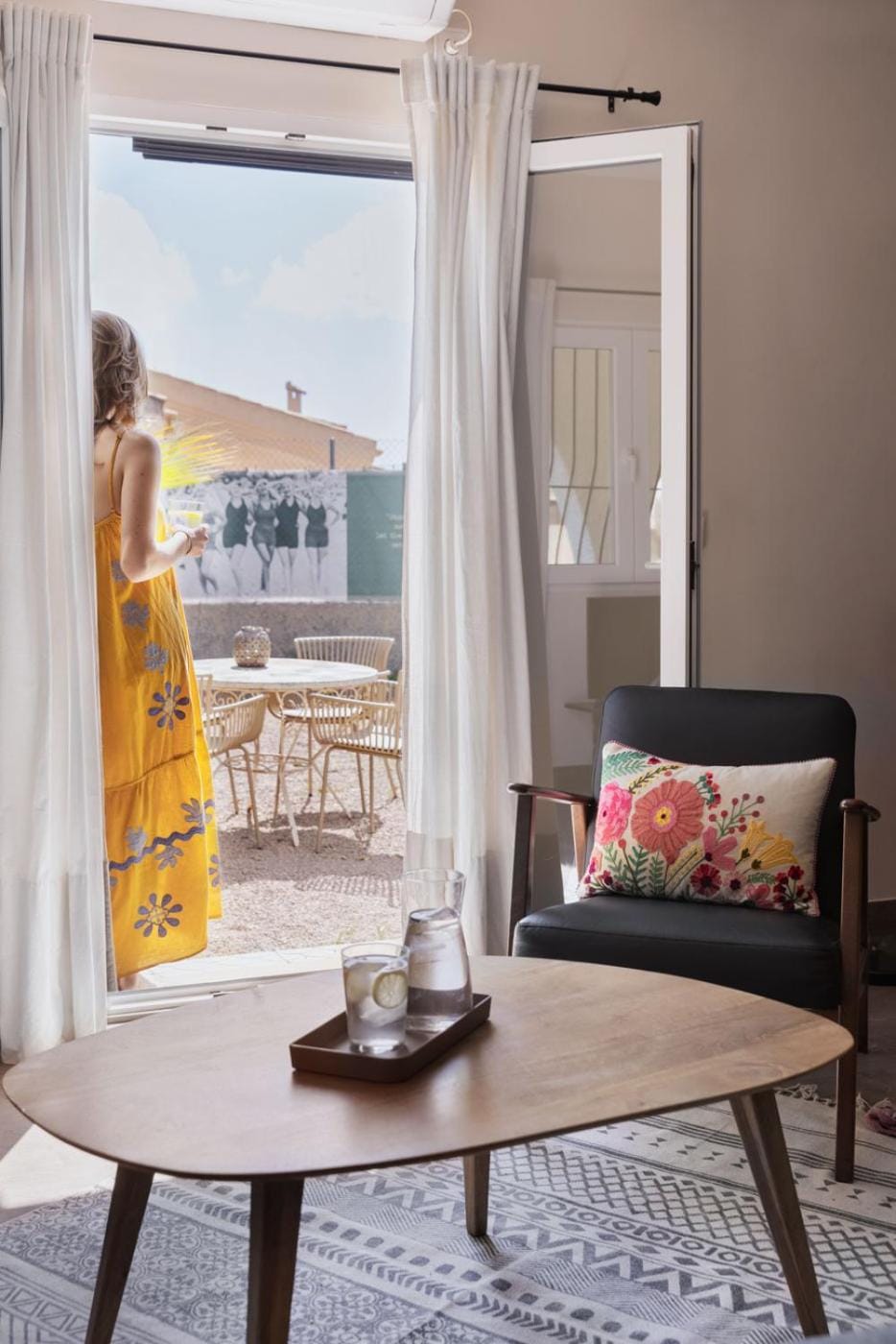 Garden, Living room, Garden view