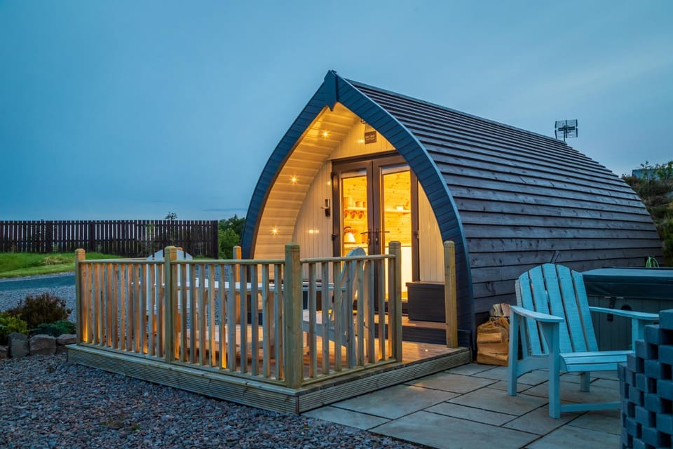 Loch Ewe Luxury Pods Apartment in Scotland