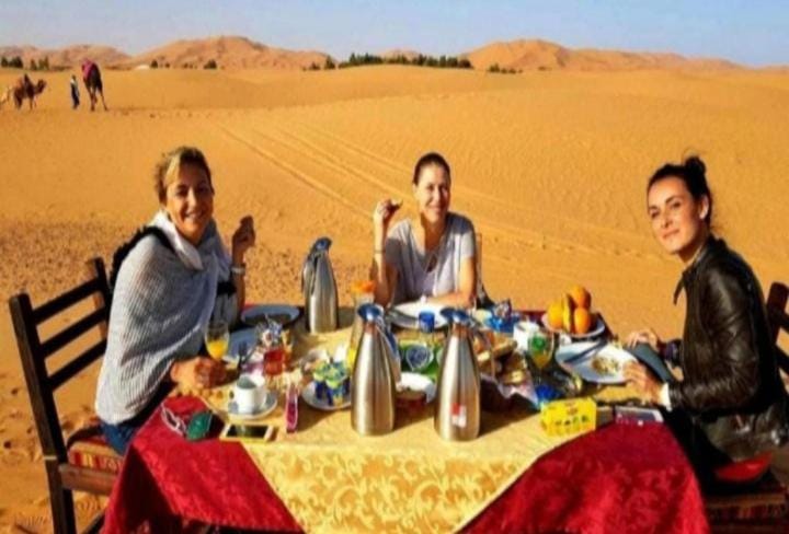 Desert Berber Fire-Camp Hotel in Morocco