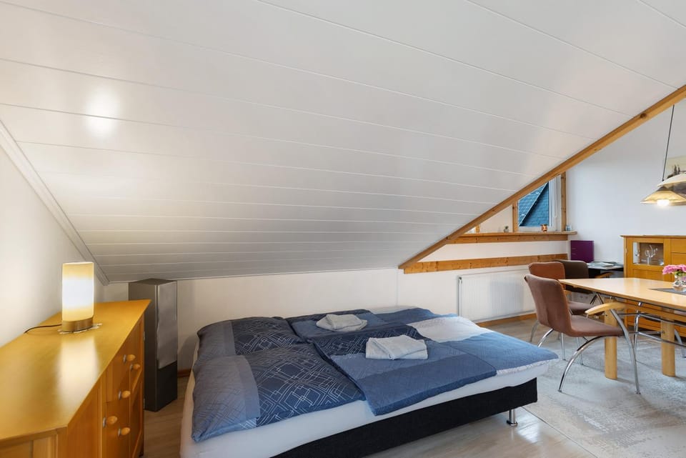 Property building, Living room, Bedroom