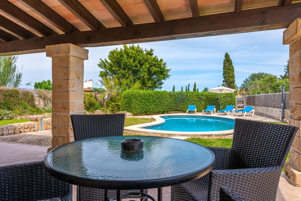 Property building, Living room, Swimming pool