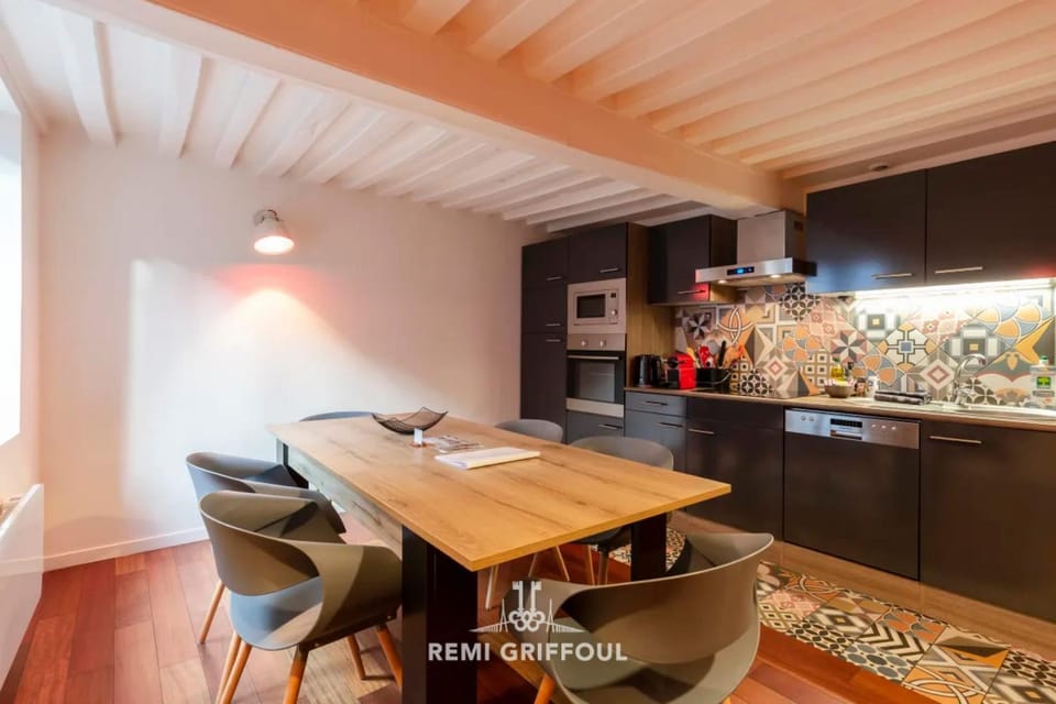 Le Rêve d'Alice Charming Duplex 80 m 4 people Heart of Honfleur Apartment in Honfleur