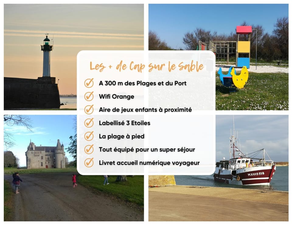 Cap sur le Sable à Moguériec House in Cléder