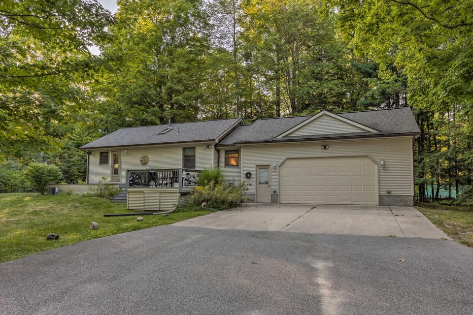 Charming Thompsonville Home w/ On-Site River! House in Michigan