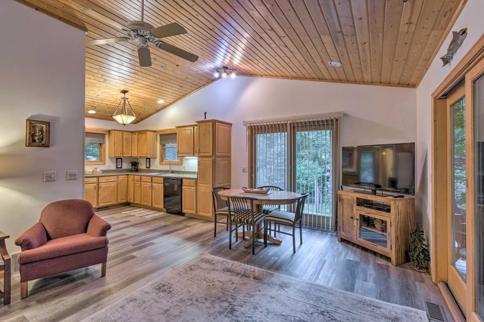 Charming Thompsonville Home w/ On-Site River! House in Michigan