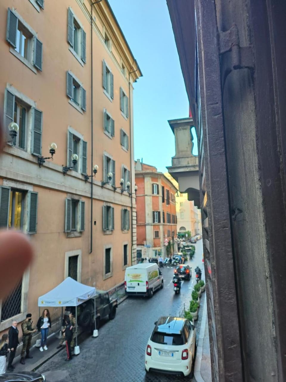 Quiet street view