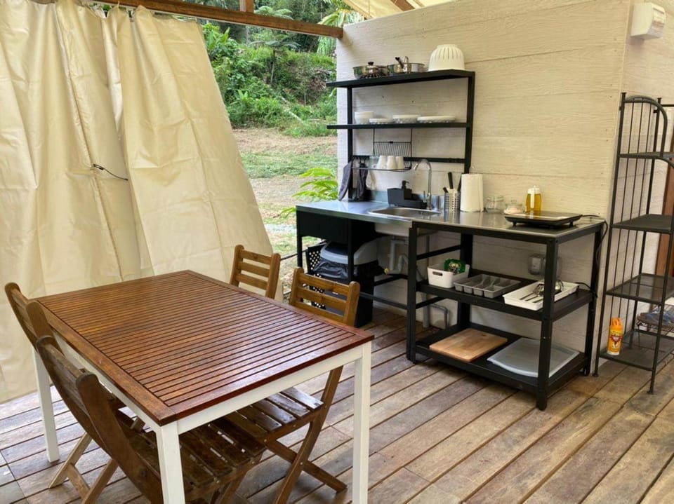 Canopy Villa Tampik Valley Luxury tent in Selangor, Malaysia