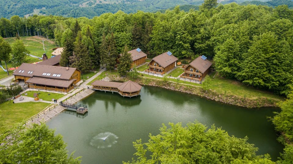 Bird's eye view, Summer, On site