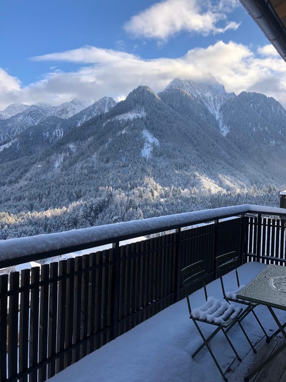 Natural landscape, Winter, View (from property/room), Mountain view
