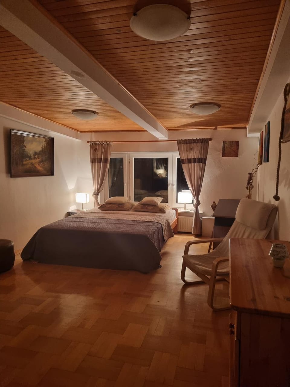 Stylowe poddasze Apartment in Warsaw