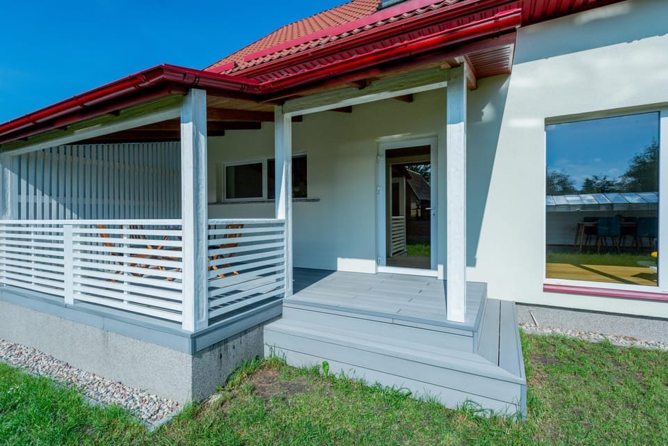 Jaukus svečių namelis House in Lithuania