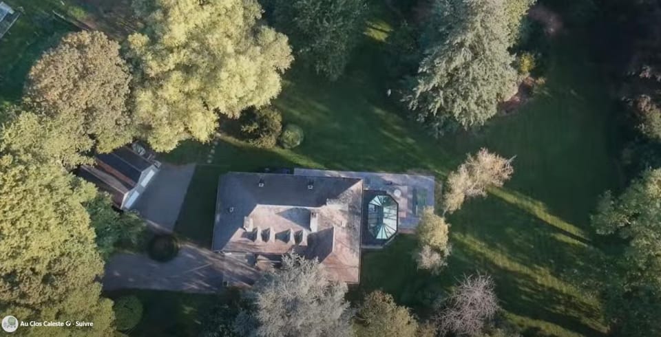 Au Clos Caleste House in Wallonia, Belgium