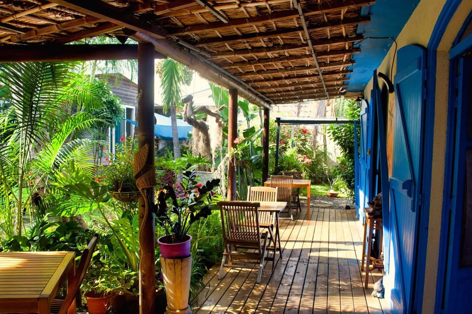 Patio, Garden, Dining area