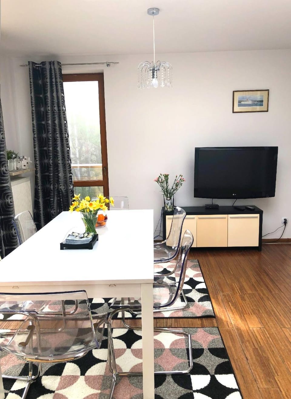 Apartament z prywatnym tarasem na dachu Ogień 8 Jurata Apartment in Pomeranian Voivodeship
