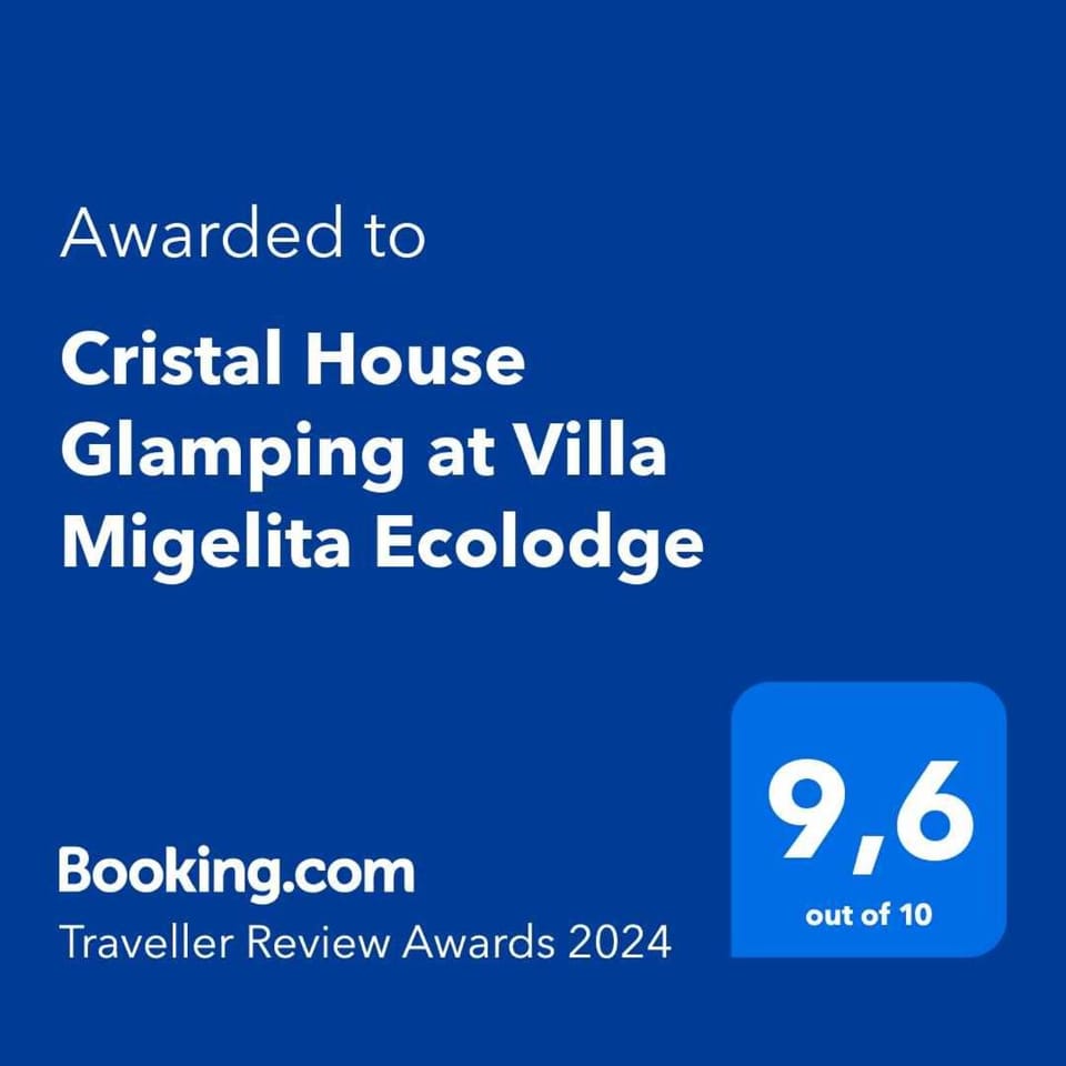 Cristal House Glamping at Villa Migelita Ecolodge Apartment in Valle del Cauca