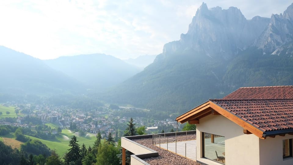 Property building, Mountain view