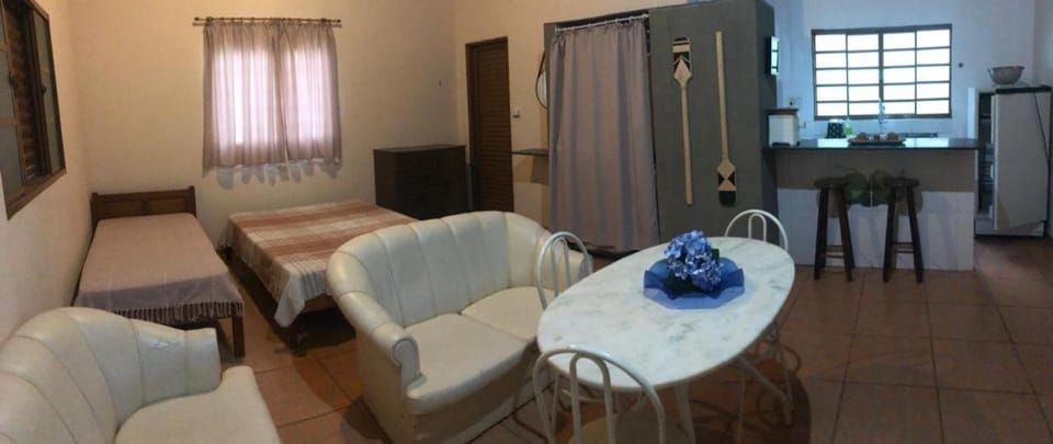 Kitchen or kitchenette, Living room, Dining area, Bedroom