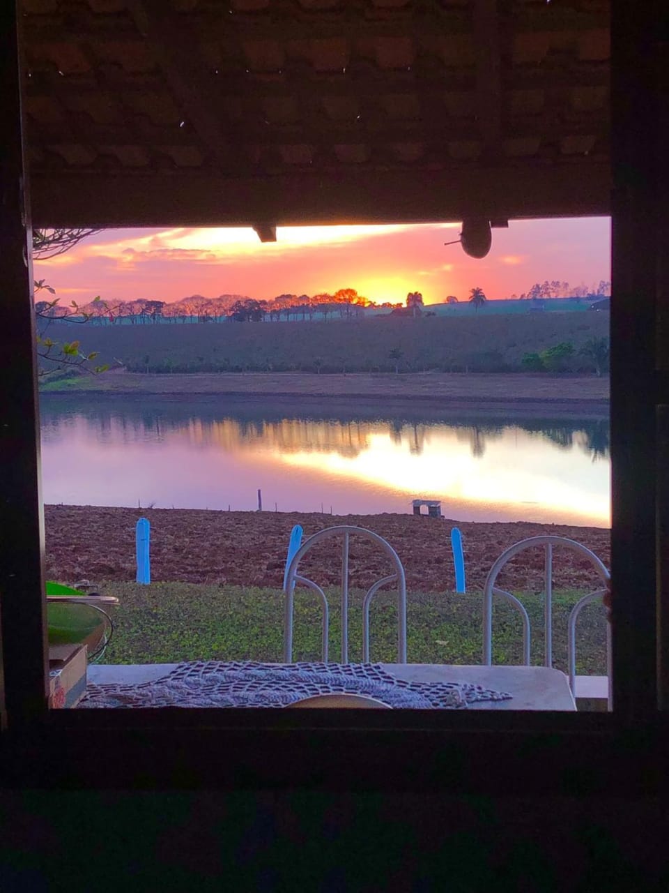 Natural landscape, Lake view, Sunrise