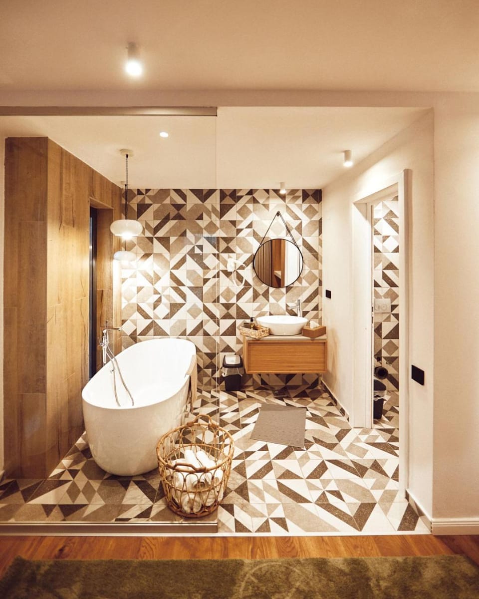 Bathroom, Open Air Bath