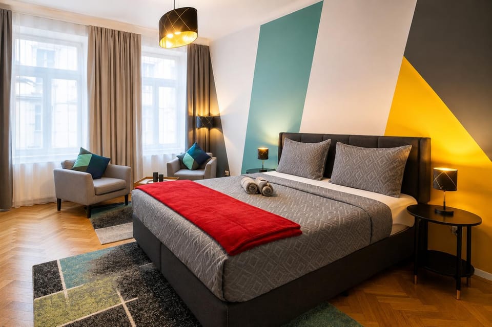 Bed, Bedroom, wardrobe