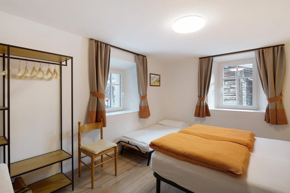 Property building, Living room, Bedroom