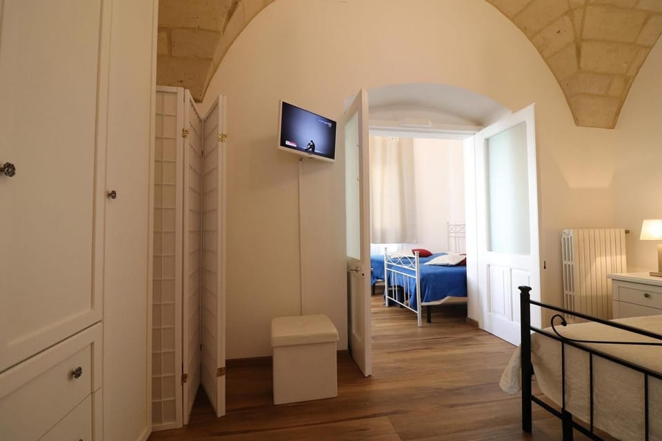 Property building, Living room, Bedroom