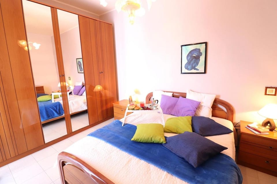 Property building, Living room, Bedroom