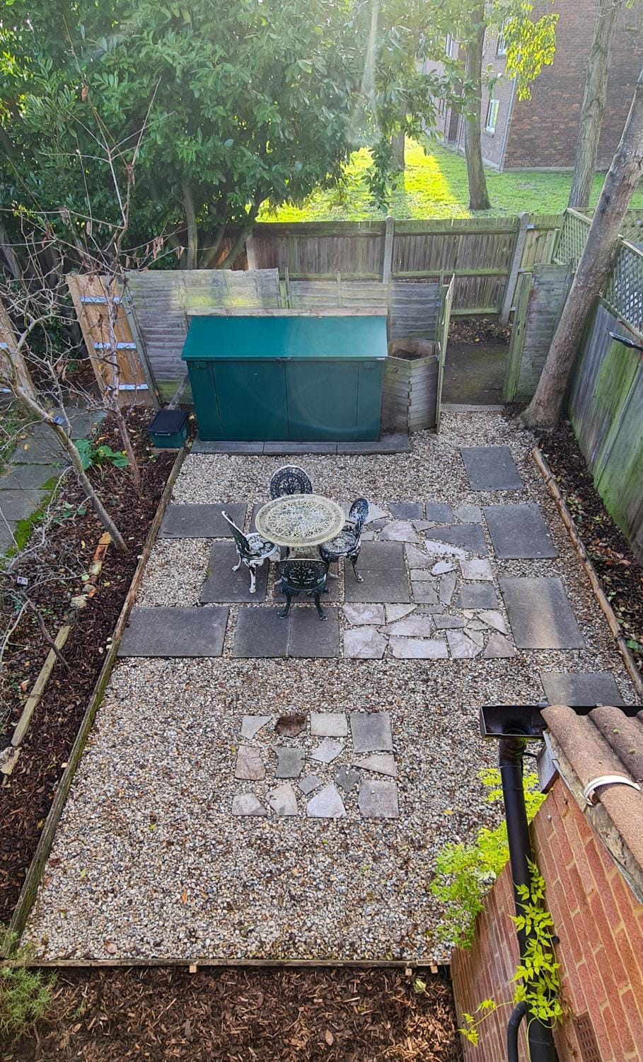 Patio, Garden view