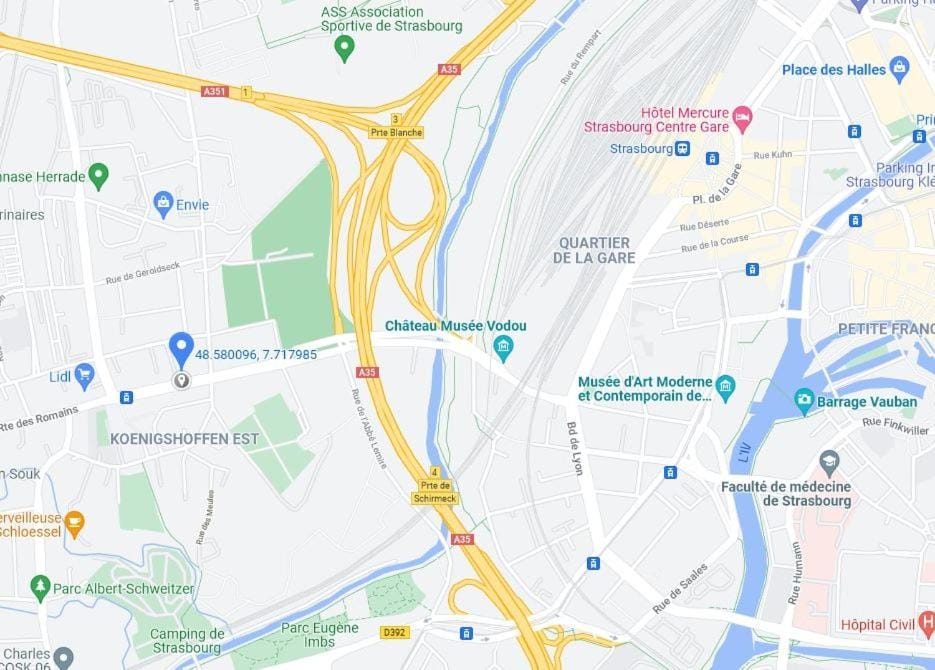 Résidence Romains - 0G - hébergements classés avec garage Apartment in Strasbourg
