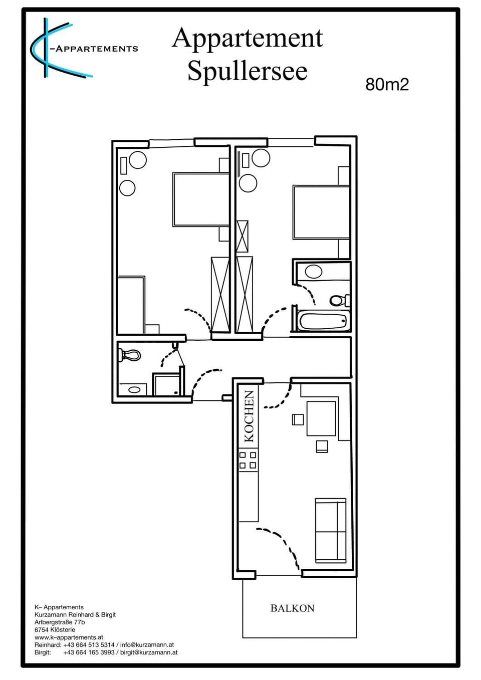 K-Appartements Klösterle Apartment in Vorarlberg, Austria