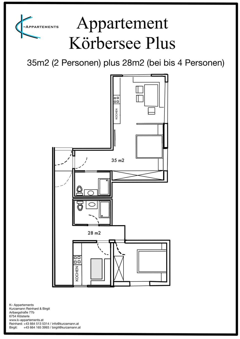 K-Appartements Klösterle Apartment in Vorarlberg, Austria