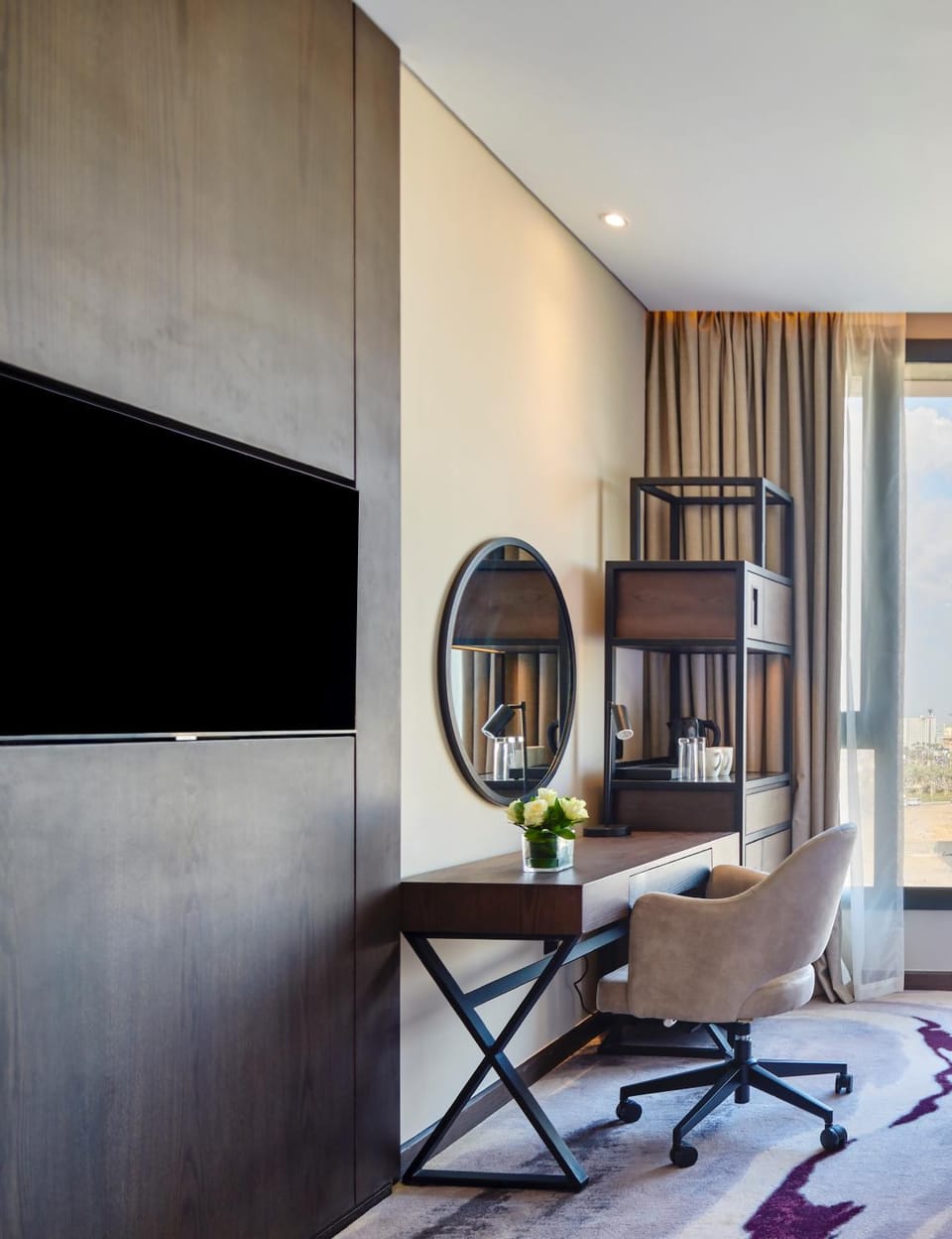 TV and multimedia, Seating area