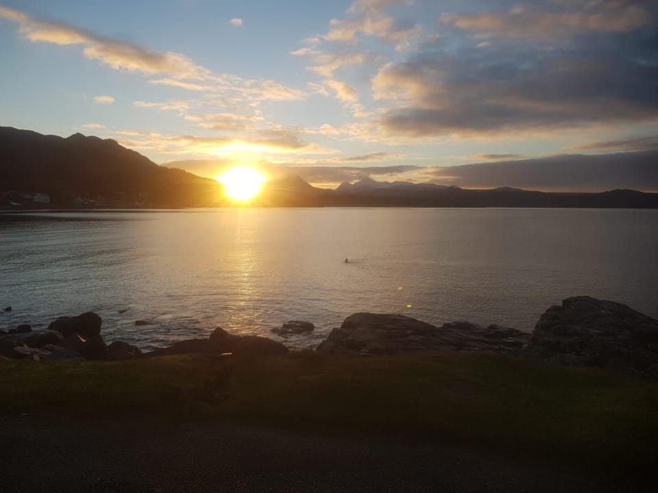 Natural landscape, Beach, Sea view, Sunrise, Sunset