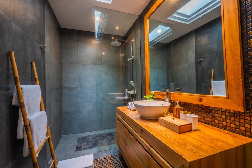 Shower, Toilet, Bathroom, towels