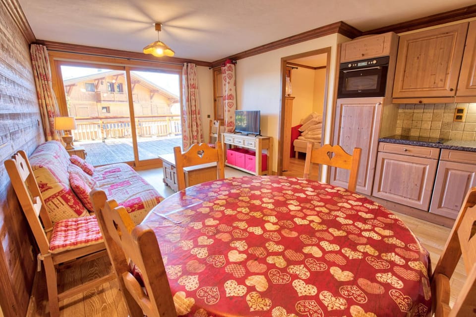 Résidence Les Logis De Bellecombe - Appartement de charme proche village, à côté des pistes MAE-2234 Apartment in Notre-Dame-de-Bellecombe