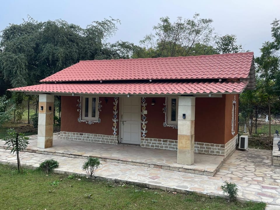 Property building, Garden view