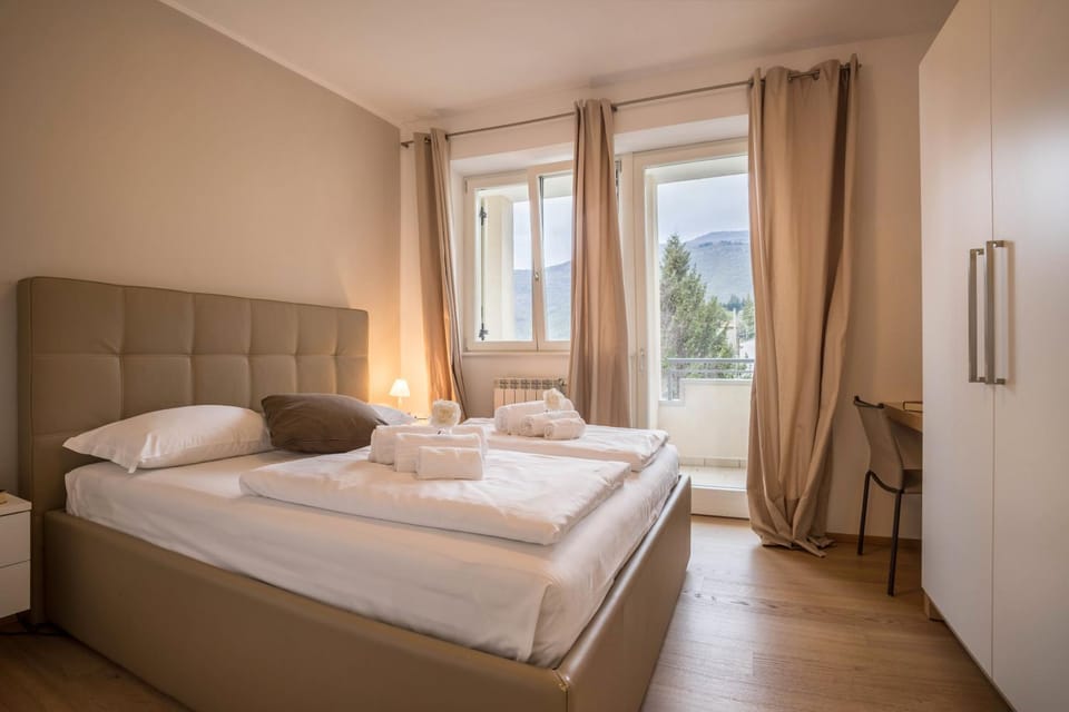 Property building, Living room, Bedroom