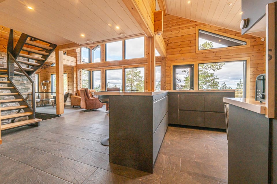 Levillas Luxury Chalet Utsu Aurora Villa in Lapland
