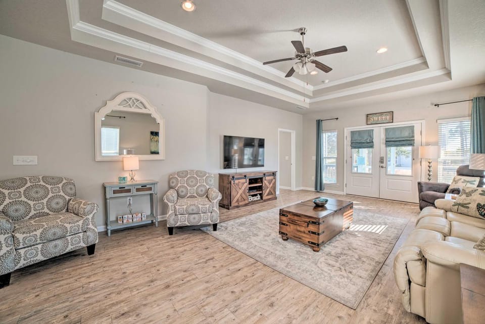 Walk to Shore: 'Oyster House' Port St Joe Getaway House in Florida