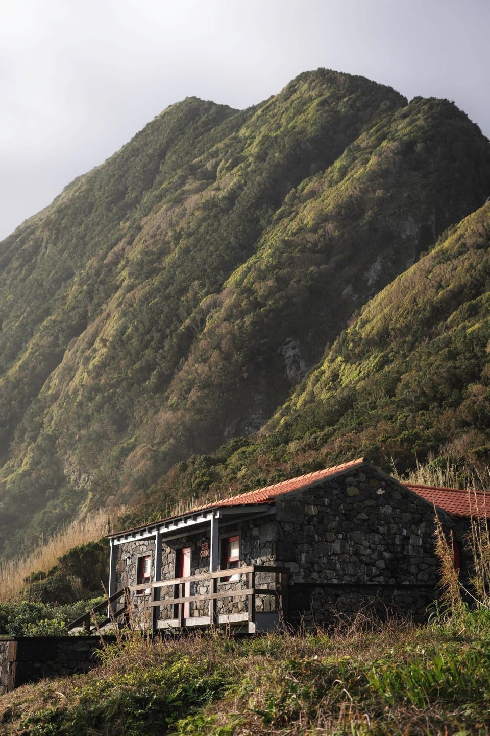 Property building, Natural landscape, Mountain view