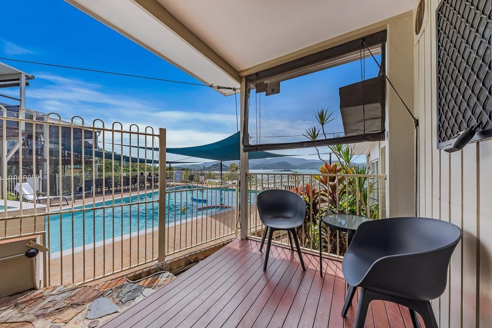 Patio, Day, View (from property/room), Balcony/Terrace, Pool view, Swimming pool